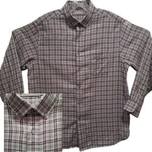 Daniel Cremieux Signature Collection Men's Premium Cotton Long Sleeve Shirt S. L
